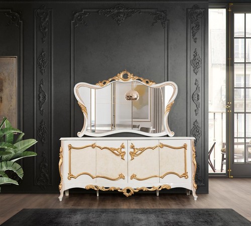 Credenza con specchio set